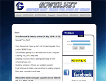 Tablet Screenshot of gower.net